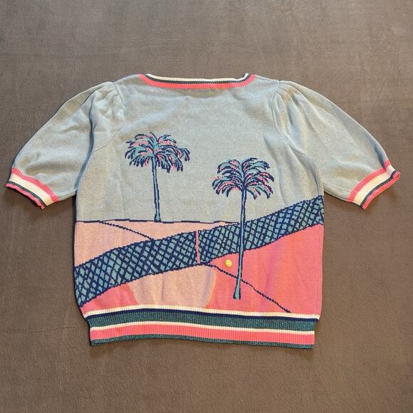 Lilly Pulitzer L Vivie Pullover Perfect Match Knit - Picture 3 of 6